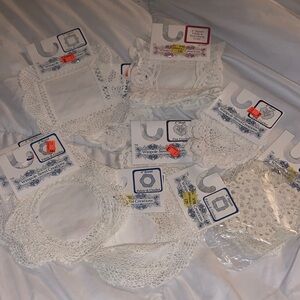 Vintage Wimpole street Crochet Doilies lot